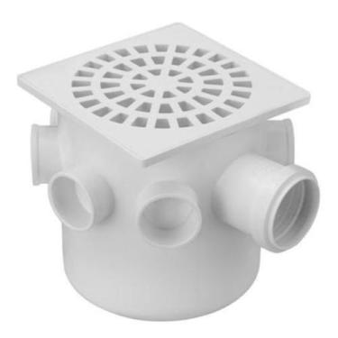 Imagem de Caixa Sifonada N13 C/ Grelha 150x150x50 - Krona