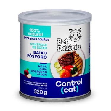 Imagem de Ração Úmida Pet Delícia Cat Control para Gatos 320g