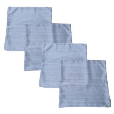 Imagem de Kit 4 Capa Almofadas Jacquard 45x45 Ziper Invisivel - Magic Enxovais, 