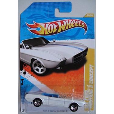 Imagem de HOT WHEELS 2011 NEW MODELS WHITE '63 FORD MUSTANG II CONCEPT 14/50