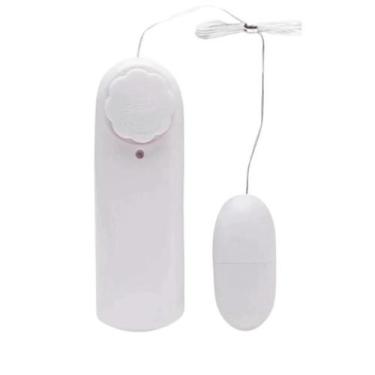 Imagem de Vibrador Bullet Ovo Vibratório - Importação, Branco