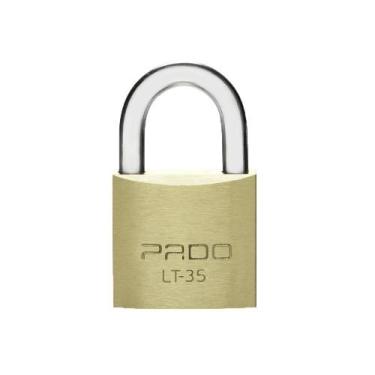 Imagem de Cadeado Latão 35mm LT-35 com 2 Chaves Pado