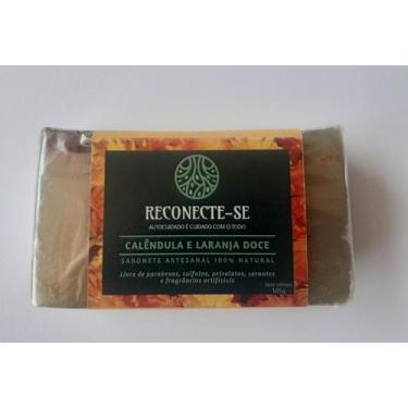 Imagem de Sabonete Natural de Calêndula e Laranja Doce - Reconecte-se Biocosméti