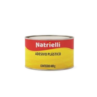 Imagem de Massa Adesiva Plástica Preta 6x400g - Natrielli