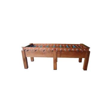Imagem de Mesa de Pebolim/Totó com Ferros Passantes para 08 Jogadores Dinâmica D