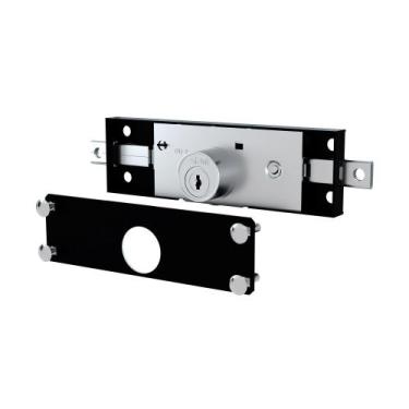 Imagem de Fechadura Stam 201 Porta De Enrolar Comercio Preto Fosco