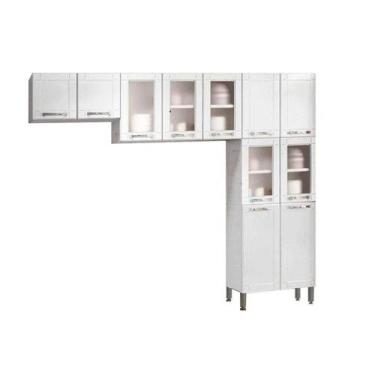 Imagem de Kit de Cozinha Modulada 3 Peças Múltipla (2 Armários + 1 Paneleiro) CP