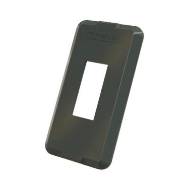 Imagem de Tampa Poli Tampa Pvc Para Condulete Cinza 1/2 Ou 3/4 1Tecla Tpca - 01 