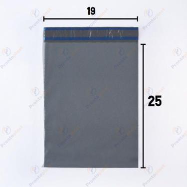 Imagem de 1000 Envelope Segurança Ecológico Cinza Sedex 12x18 15x20 20x20 13x25 