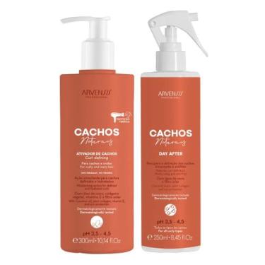 Imagem de Kit Arvensis Cachos Ativador Ondulados 300ml + Day After