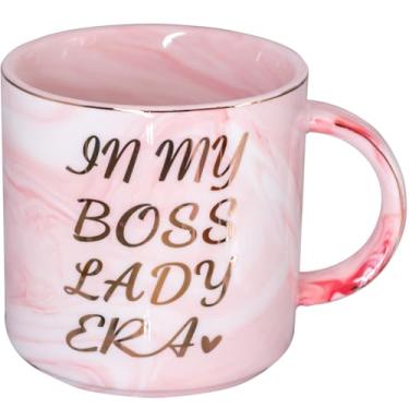 Imagem de Mugpie Presentes Boss Lady para mulheres - Caneca In My Boss Lady Era - Presentes de aniversário para mulheres chefes mulheres menina mãe avó esposa irmã - Novidade Dia das Mães ideia de presentes de