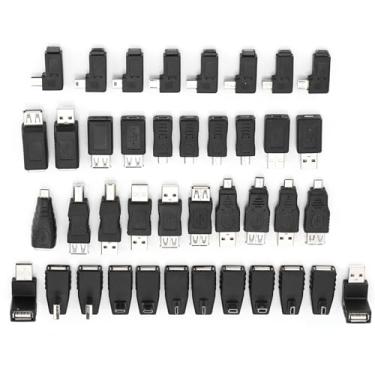 Imagem de Conector Usb 3.0 Tipo B, Adaptadores Usb 3.0 Tipo B Fêmea Angular Mini Micro Usb 2.0 Usb 3.0 Tipo B Conector Fêmea Tipo B Conectores Conversores Macho Fêmea