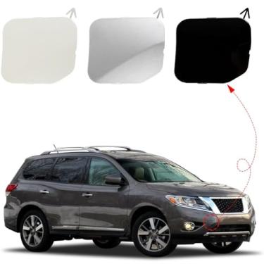 Imagem de Tampa do gancho de reboque do para-choque dianteiro do carro olho de reboque adequado para Nissan Pathfinder 2013 2014 2015 622A03KA0A capa do suporte do para-choque dianteiro tampa do gancho de