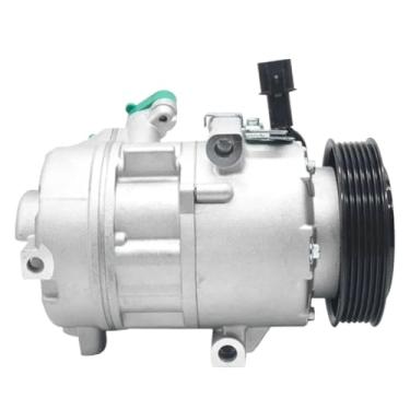 Imagem de Compressor de ar condicionado VS16E Auto A/C AC compatível com Hyundai Sonata Compatível com KIA K5 OPTIMA 2012-2015 OEM 977014M100 97701-4M100 6PK 12V