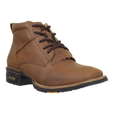 Imagem de Botina Masculina Bico Quadrado Terra Zebu 36667