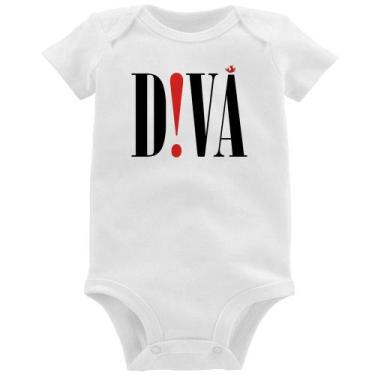 Imagem de Body Bebê Diva - Foca na Moda, Branco, P