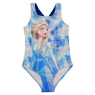 Imagem de Dreamwave maiô feminino peça única com personagem autêntico FPS 50, Frozen 2 S20, 6X