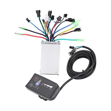Imagem de Display de LED à Prova D'água Kit de Controlador de Bicicleta Elétrica para Ajuste de Velocidade Seguro e Fácil Adequado para a Maioria Dos Guidão (24V 250W/350W)