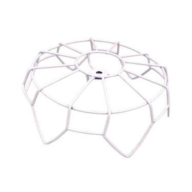 Imagem de WeiLaiKeQi Pendente gaiola de gaiola pendurada Fazenda de gaiola de ferro moderno gaiola de ferro tonalidade clara de teto para Halls Farmhouse Hotel Cafe, B 8x26x9cm