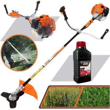 Imagem de Roçadeira Lateral a Gasolina Vulcan Trent Vr520h 2.5hp 52cc + Óleo Lub