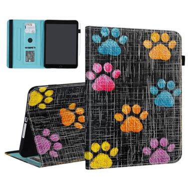 Imagem de BFUKVOU Capa para iPad (A16) 11ª geração 11 polegadas 2025, iPad 10ª geração 10,9 polegadas 2022, compartimento para cartão, capa de couro PU TPU com suporte para caneta, hibernar automaticamente