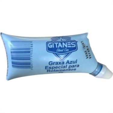 Imagem de Graxa Gitanes Litio Azul Especial Para Rolamentos Sache 80G. - Kit C/1