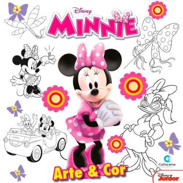 Imagem de Livro Arte E Cor Disney Minnie - 01 Unidade - Culturama - Rizzo