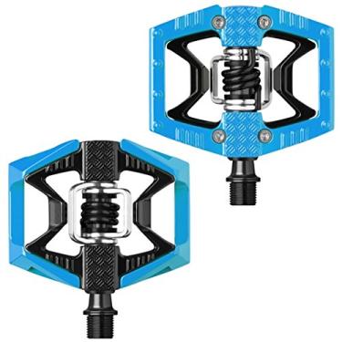 Imagem de Crankbrothers Double Shot 2, pedal de bicicleta MTB de alumínio, azul/preto, tamanho único