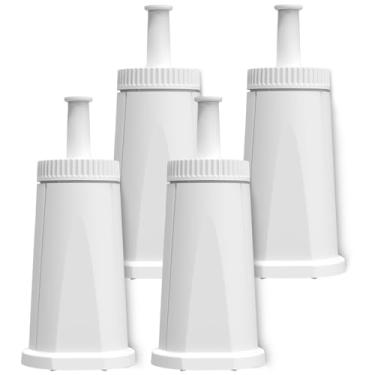 Imagem de HAYASHI home Pacote com 4 filtros de água de substituição para Breville Sage Claro Swiss compatível com máquinas de café expresso Oracle Barista Bambino BES008WHT0NUC1
