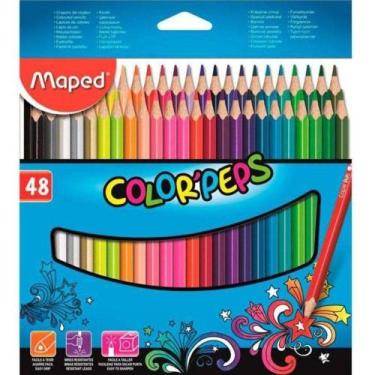 Imagem de Lápis de Cor Color Peps 48 Cores 832048ZV-Maped