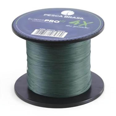 Imagem de Linha Multi Eclipse Pro 4x Ng Verde Musgo - Pesca Brasil, 0.16MM