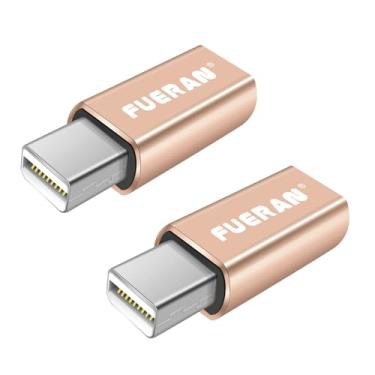 Imagem de FUERAN Mini DP - Emulador de Display DisplayPort EDID Plugue emulador (compatível com Headless 2560x1600@60Hz) - Pacote com 2