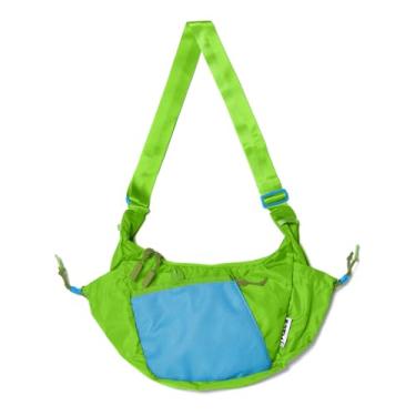 Imagem de Baboon to the Moon Bolsa tiracolo Crescent – Bolsa tiracolo impermeável para mulheres, bolsa de viagem pequena, bolsa de ombro leve, Lime Breeze, Transversal crescente