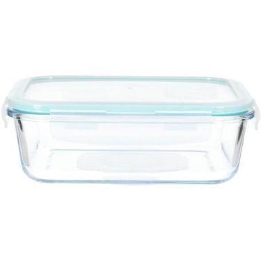 Imagem de Pote De Vidro Com Tampa Hermética 640ml 17,5x13x5,6 - BENE CASA