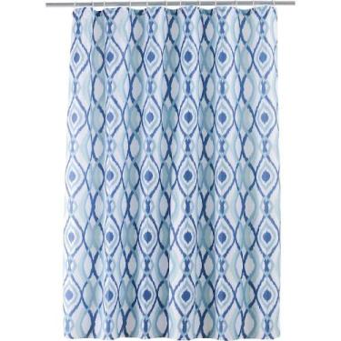 Imagem de Cortina Para Banheiro Safiro 180x180cm - Just Home Collection