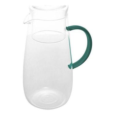 Imagem de Jarra de Vidro Borossilicato Com Alça e Copo Fun 1,3 Litros Wolff, Ros