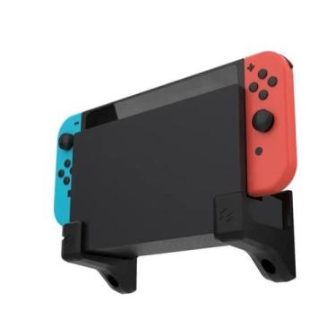 Imagem de Suporte De Parede Compatível Dock Nintendo Switch Oled Preto - Peko, 3