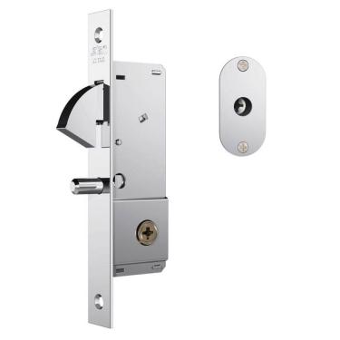 Imagem de Fechadura Stam Para Porta De Correr 1940 Chave Tetra Inox