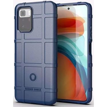 Imagem de Capa Case Xíaomi Mi Poco X3 GT/Redmi Note 10 Pro 5G (2021) (Tela 6.6) Rugged Shield Anti Impacto (Azul)