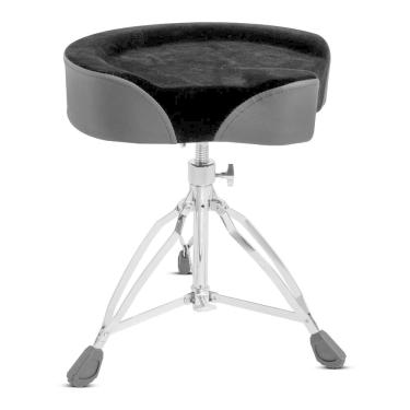 Imagem de Banco de Bateria Profissional Veludo Voik B-1400 Regulável 200kg