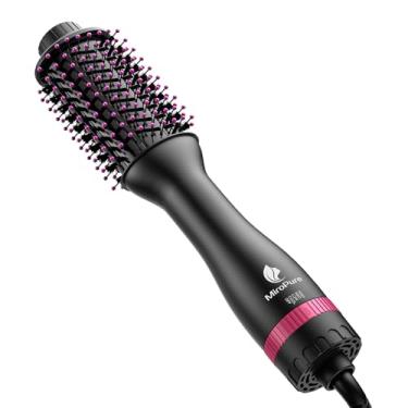 Imagem de MiroPure Hair Dryer Brush Blow Dryer Brush in One, 4 in 1 Hair Dryer and Styler Volumizer with 4 Speed Temp Settings, Hot Air Brush with Oval Barrel for All Hair Style and Fast Drying, Ros