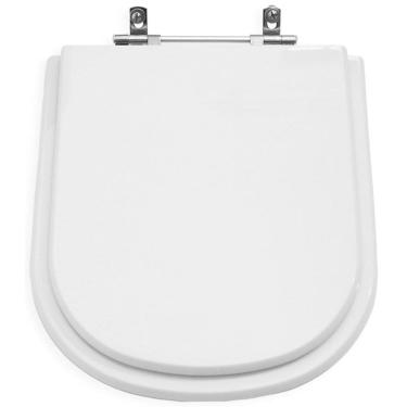 Imagem de Assento Sanitário Poliéster Hall Branco Roca