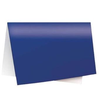Imagem de Cartolina Laminada Azul 49X59 20 Unid. Material Escolar