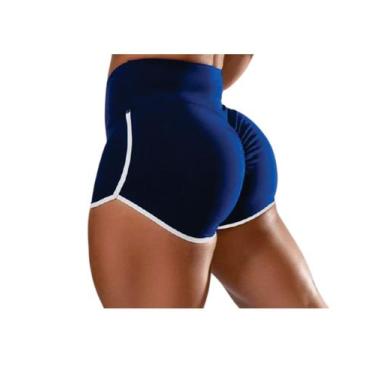 Imagem de Short empina bumbum Forrado Viés treino malhar dia dia casual  Suplex 