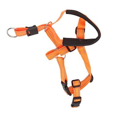 Imagem de Zerodis Dog Head Collar, Anti Mordida Barking Controle Respirável Dog Head Harness Boca Capa Com Alça Ajustável Fit Cães Pára Cães Puxando a Cabeça Leash (L Tamanho)