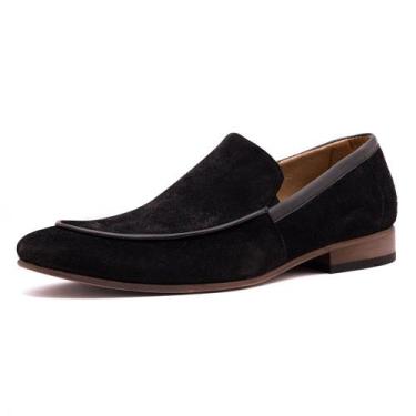 Imagem de Sapato Mocassim Social Loafer Blake Avalon em Couro Preto, 41