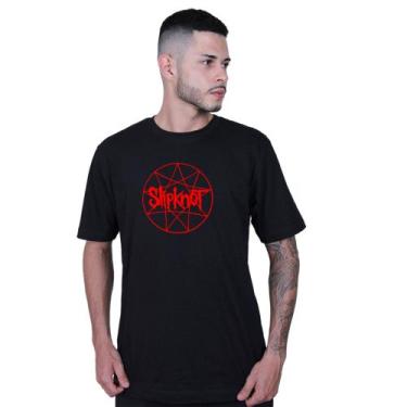 Imagem de Camiseta Unissex Slipknot World Rock Banda - Lafre, Preto, P