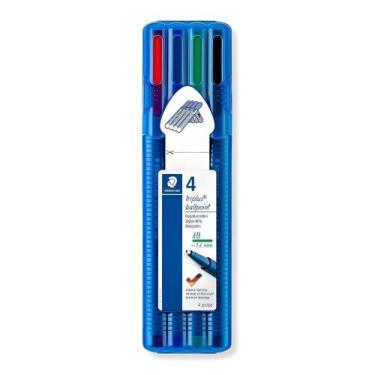 Imagem de Estojo Caneta Staedtler Triplus Ballpoint Xb1.6Mm 4cores