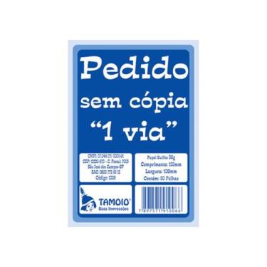 Imagem de Bloco de Pedido Tamoio 1/36 - 50 Folhas 20 Blocos