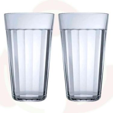 Imagem de 2 Copo de Vidro Long Drink Americano 450ML Nadir Bebidas - NADIR FIGUE